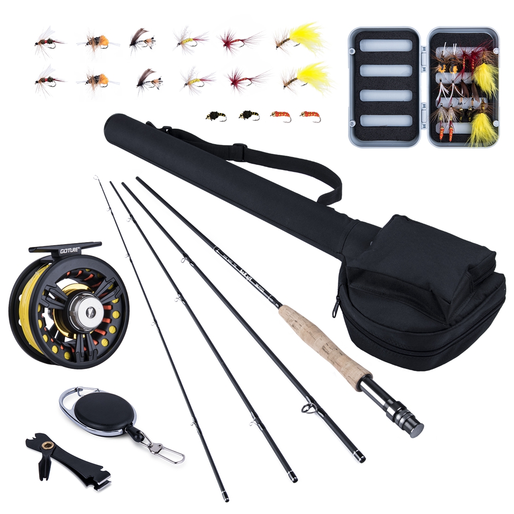 Fishing Line Spool - Goture Fly Fishing Rod Combo 5/6