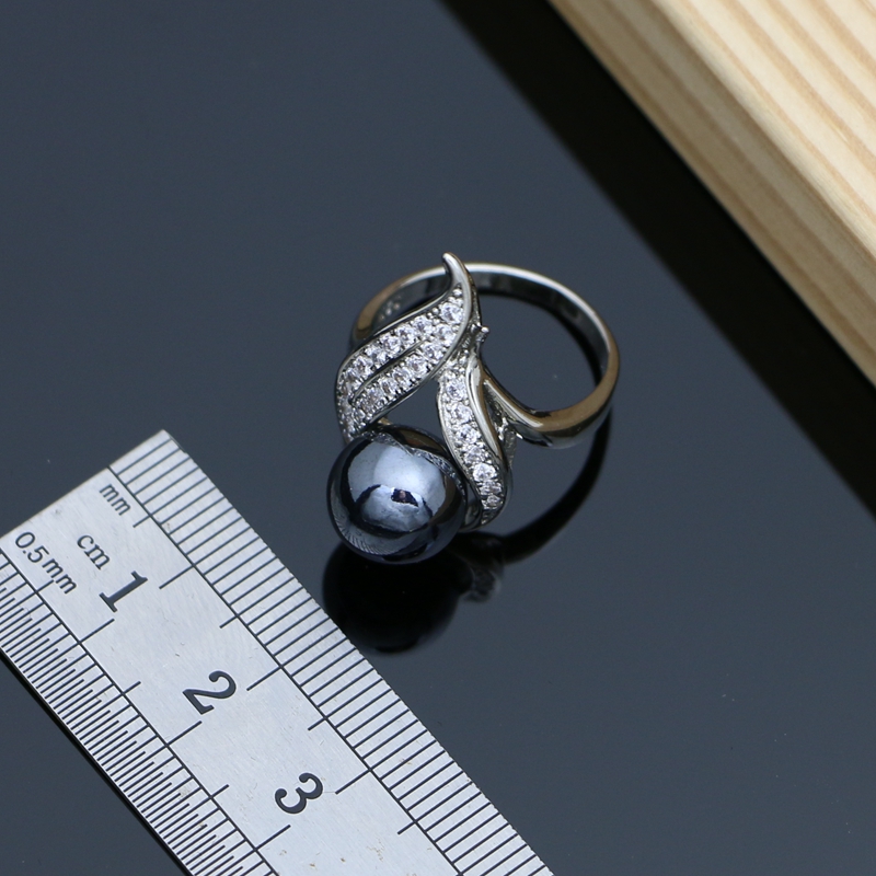 Black Pearls 925 Silver Jewelr - огляд і ціна Freshwater Line