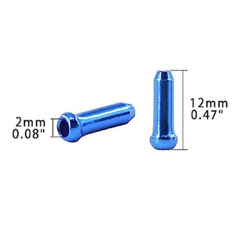 50/100pcs Bicycle Cable End Ca - огляд і ціна Tippet Line