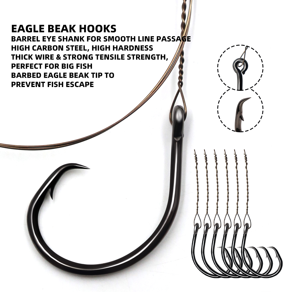 ZYZHE 4pcs Fishing Steel Leade - огляд і ціна Monofilament Line