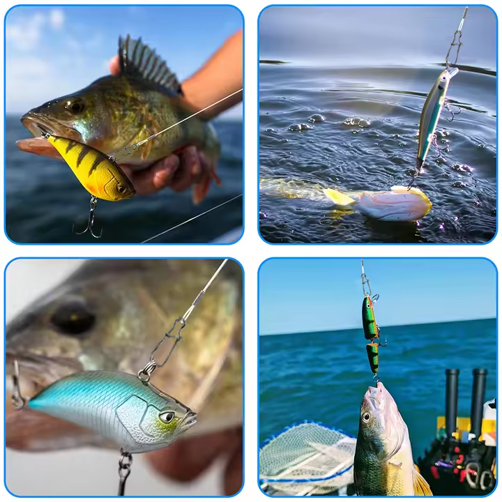 8/16pcs Fluorocarbon Wire Lead - огляд і ціна Freshwater Line